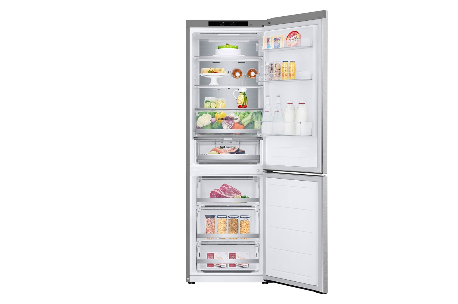 Front View door open with food