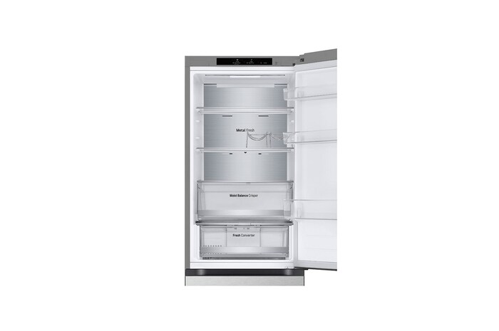 Top freezer without food