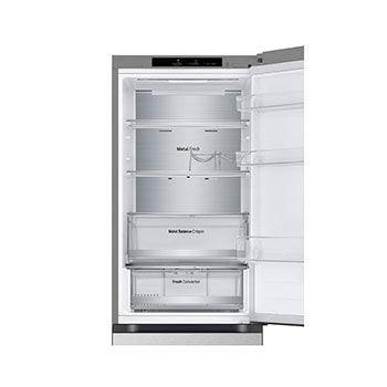 Top freezer without food