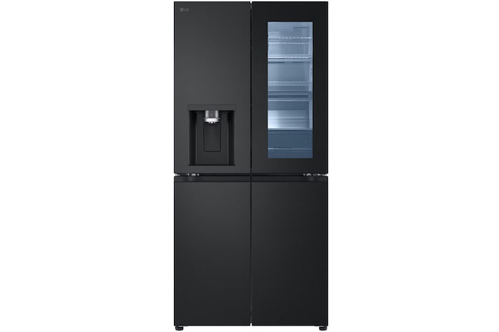 Vorderseite von SLIM Multi-Door Kühlschrank mit InstaView® (E, 508L, 178,7 cm hoch) mit Eis-, Crushed Ice- und Wasserspender & internem Wassertank | GMG861EPAE