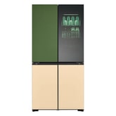 MoodUP®️ Multi-Door Kühlschrank mit InstaView® (E, 617L, 190,5cm hoch) mit eingebautem Lautsprecher, veränderbaren Farben & Total No Frost | GMV960NNME