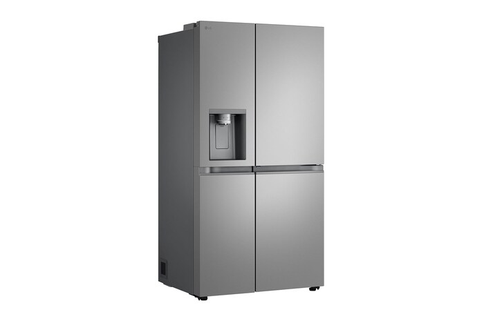 LG Side-by-Side Kühlschrank mit Door-in-Door® (EEK D, 628L, 179 cm hoch ) mit Eis-, Crushed Ice- und Wasserspender, internem Wassertank | GSJE81PYBD, GSJE81PYBD