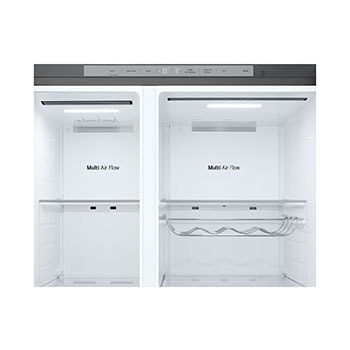 LG Side-by-Side Kühlschrank mit Door-in-Door® (EEK D, 628L, 179 cm hoch ) mit Eis-, Crushed Ice- und Wasserspender, internem Wassertank | GSJE81PYBD, GSJE81PYBD