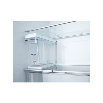 LG Side-by-Side Kühlschrank mit Door-in-Door® (EEK D, 628L, 179 cm hoch ) mit Eis-, Crushed Ice- und Wasserspender, internem Wassertank | GSJE81PYBD, GSJE81PYBD