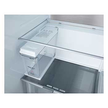 LG Side-by-Side Kühlschrank  (B, 623L, 179cm hoch) mit Eis-, Crushed Ice- und Wasserspender & internem Wassertank | GSLE91EVAB, GSLE91EVAB