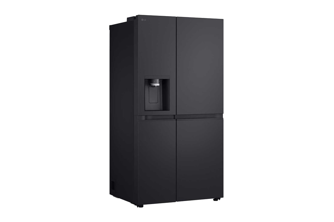 LG Side-by-Side Kühlschrank  (EEK B, 623L, 179cm hoch) mit Eis-, Crushed Ice- und Wasserspender & internem Wassertank | GSLE91EVAB, GSLE91EVAB