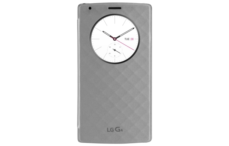 Vorderseite von Smarte Case-Lösung für das LG G4 – Quick Circle Case CFR-100
