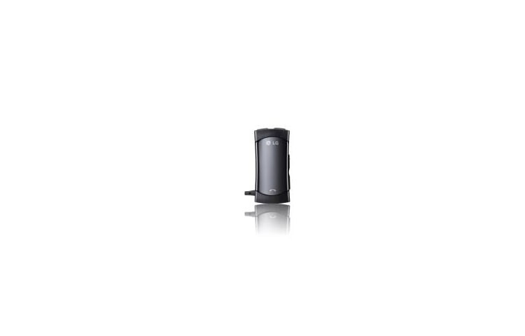 Vorderseite von Bluetooth-Headset mit Clip für sicheren Halt und 11 Stunden Gesprächszeit HBM-240