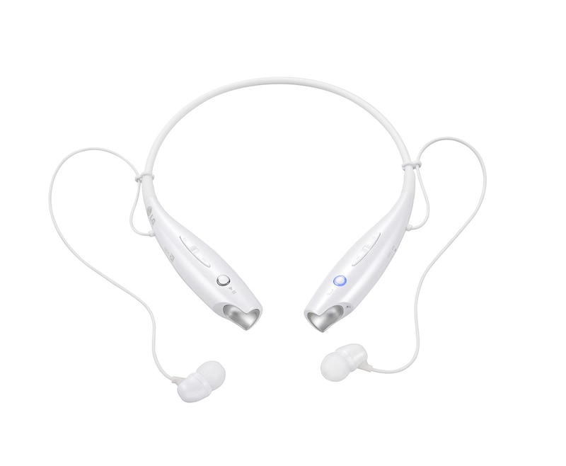 LG Bluetooth Stereo-Headset mit smartem Kabelmanagement, HD Voice Support und aptX® Technologie, HBS-730