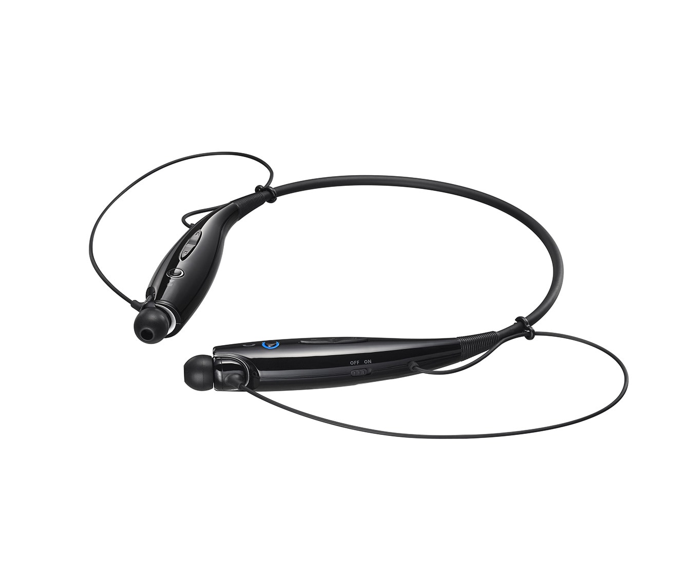 LG Bluetooth Stereo-Headset mit smartem Kabelmanagement, HD Voice Support und aptX® Technologie, HBS-730