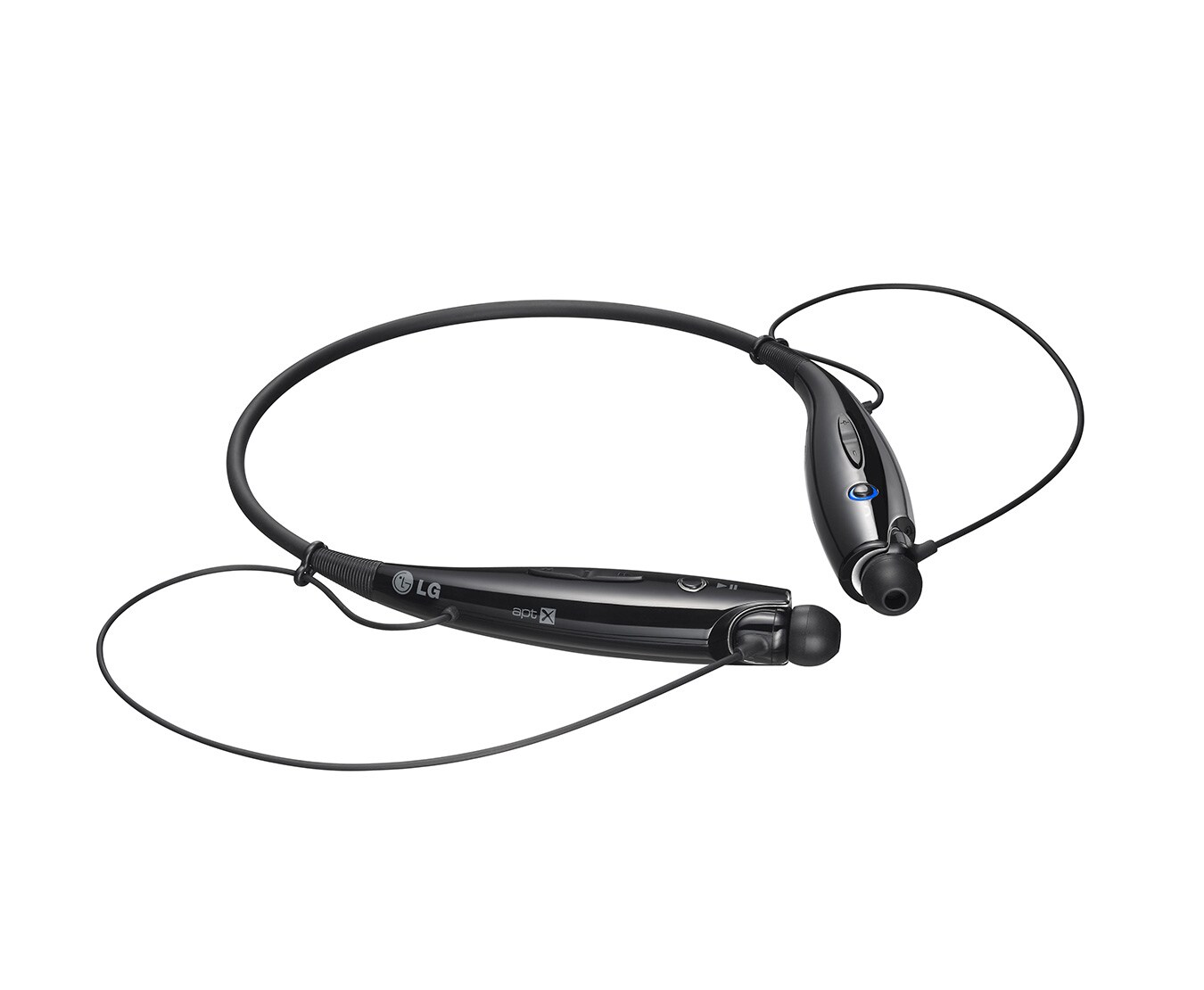 LG Bluetooth Stereo-Headset mit smartem Kabelmanagement, HD Voice Support und aptX® Technologie, HBS-730