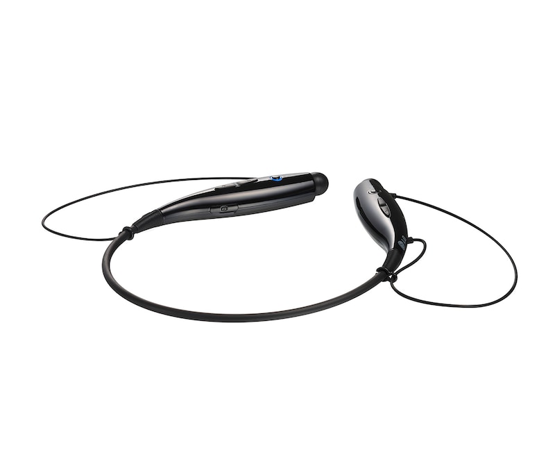 LG Bluetooth Stereo-Headset mit smartem Kabelmanagement, HD Voice Support und aptX® Technologie, HBS-730