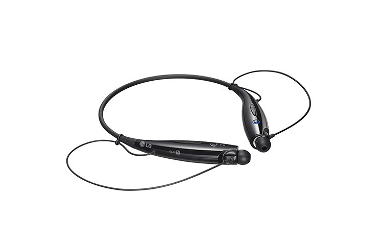 LG Bluetooth Stereo-Headset mit smartem Kabelmanagement, HD Voice Support und aptX® Technologie, HBS-730