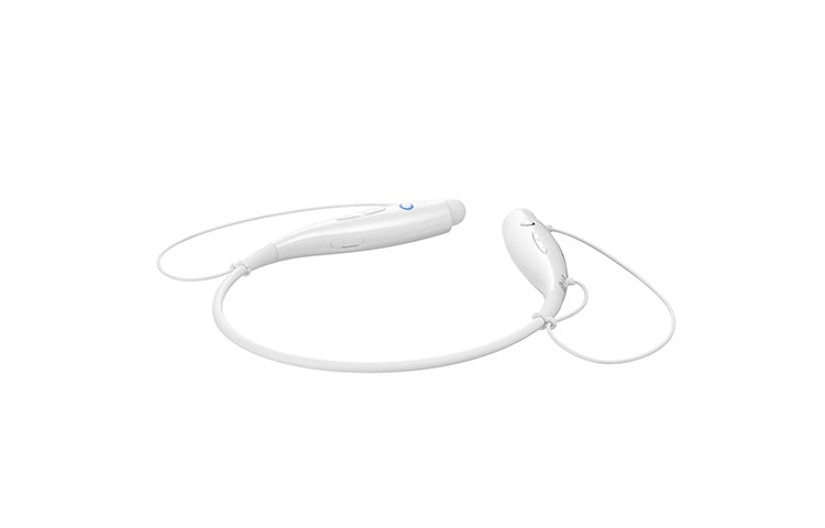 LG Bluetooth Stereo-Headset mit smartem Kabelmanagement, HD Voice Support und aptX® Technologie, HBS-730