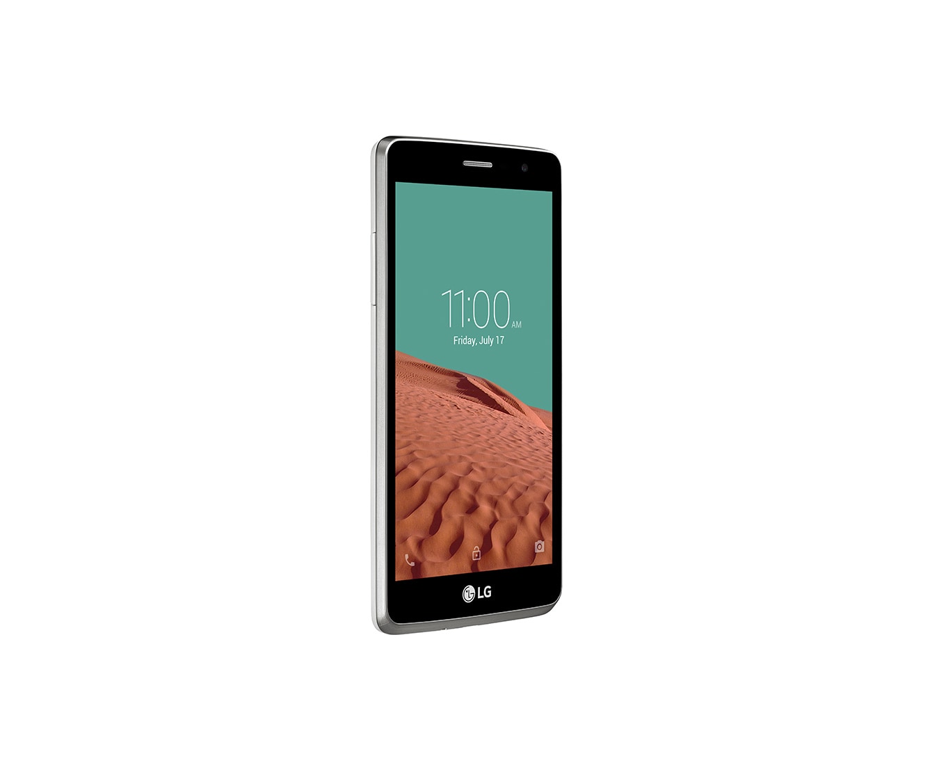 LG Smartphone mit 12,7 cm (5 Zoll) IPS-Display, 1,3-GHz-Quad-Core-Prozessor, Selfie Cam-Funktion und 2,540 mAh starkem Akku, Bello 2