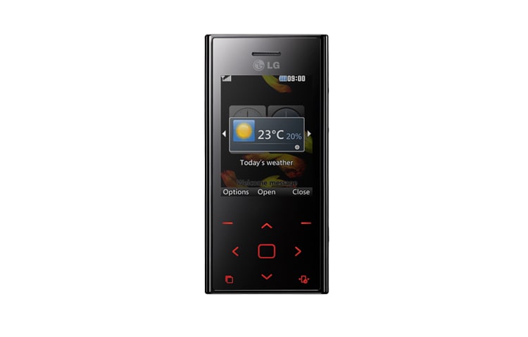 Vorderseite von Die Legende geht weiter: Das BL20 newchocolate Slider Handy BL20 newchocolate