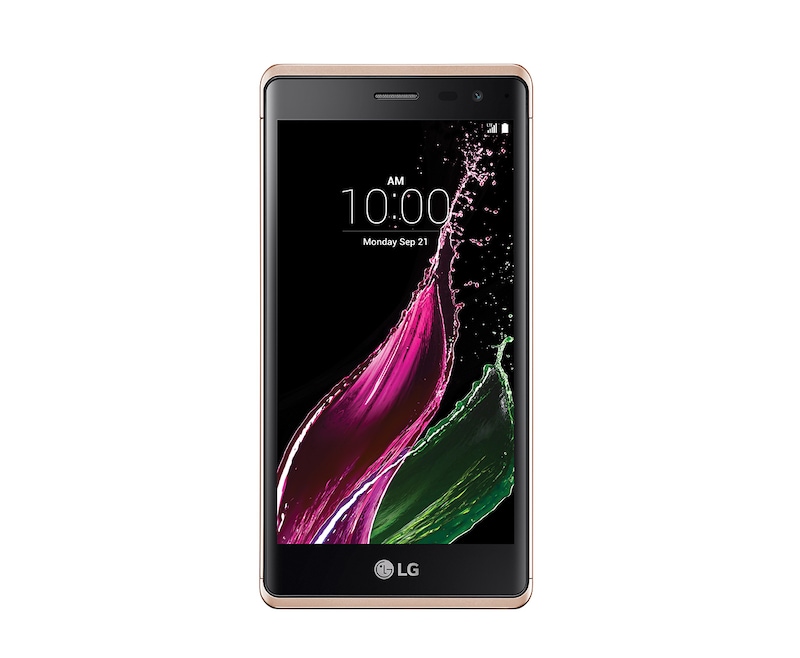 LG Smartphone mit Metallgehäuse, 12,7 cm (5 Zoll) HD Display, 13-MP-Kamera und Selfie Cam-Funktion, Class