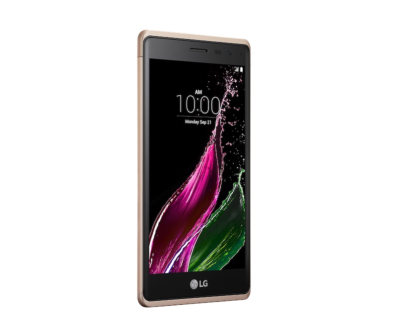 LG Smartphone mit Metallgehäuse, 12,7 cm (5 Zoll) HD Display, 13-MP-Kamera und Selfie Cam-Funktion, Class