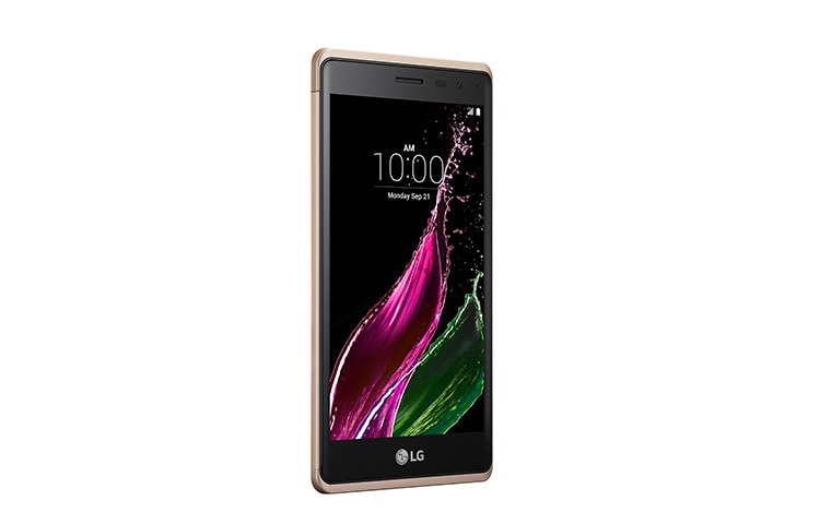 LG Smartphone mit Metallgehäuse, 12,7 cm (5 Zoll) HD Display, 13-MP-Kamera und Selfie Cam-Funktion, Class