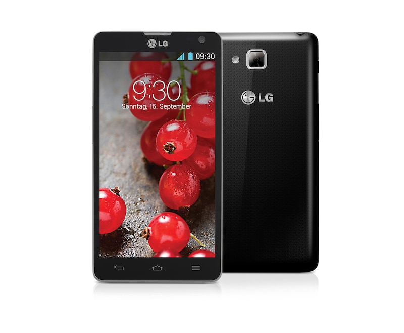 LG Smartphone mit 1,4-Ghz-DualCore-Prozessor, IPS-Technologie und 8-Megapixel-Kamera, D605 Optimus L9 II