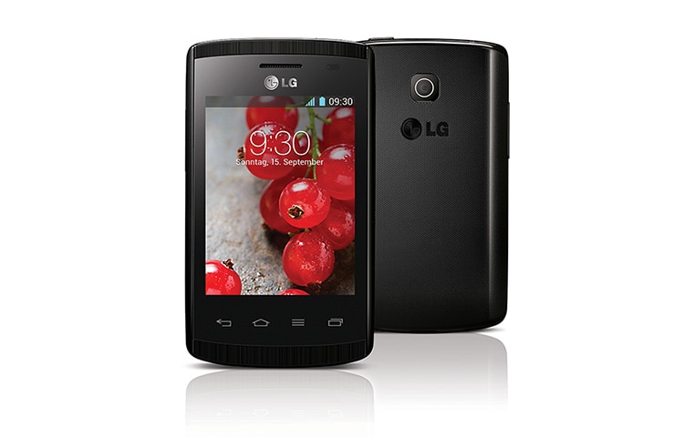 LG Smartphone mit 1-Ghz-Prozessor, TFT-Farbdisplay und 2-Megapixel-Kamera, E410 Optimus L1 II