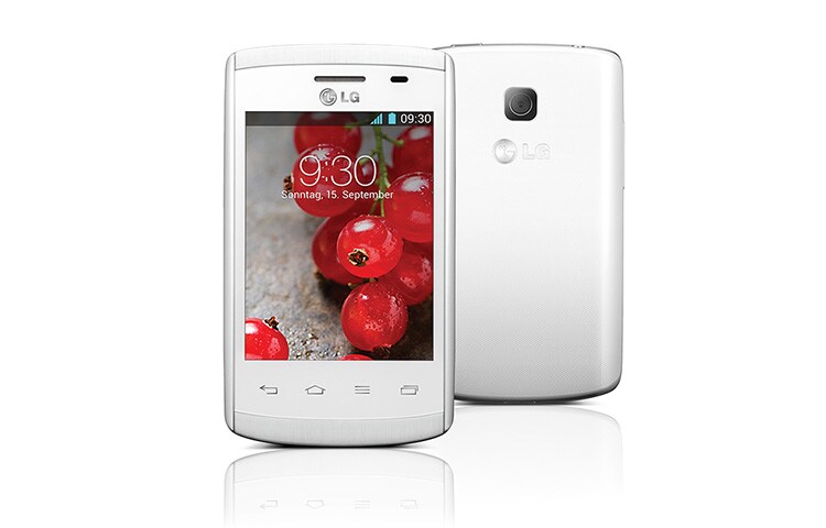 LG Smartphone mit 1-Ghz-Prozessor, TFT-Farbdisplay und 2-Megapixel-Kamera, E410 Optimus L1 II