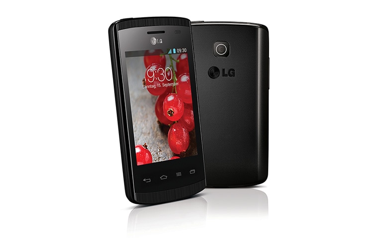 LG Smartphone mit 1-Ghz-Prozessor, TFT-Farbdisplay und 2-Megapixel-Kamera, E410 Optimus L1 II