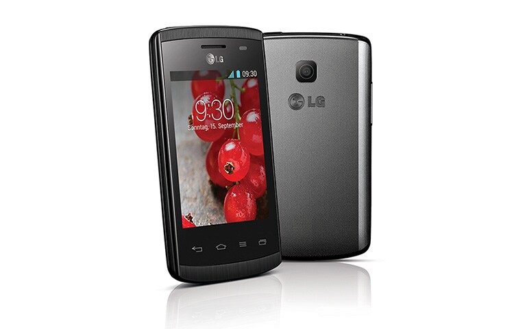 LG Smartphone mit 1-Ghz-Prozessor, TFT-Farbdisplay und 2-Megapixel-Kamera, E410 Optimus L1 II