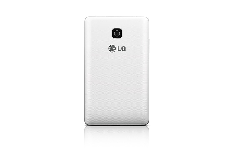 LG Android-Smartphone mit 8,1 cm (3,2 Zoll) IPS-Display, 1,0-GHz-Prozessor, 3-MP-Kamera und 1.540 mAh SiO+ Akku, E430 Optimus L3 II