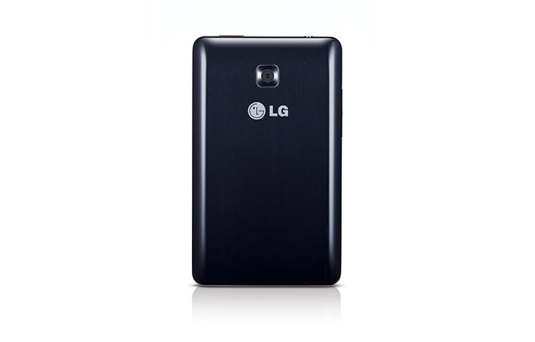 LG Android-Smartphone mit 8,1 cm (3,2 Zoll) IPS-Display, 1,0-GHz-Prozessor, 3-MP-Kamera und 1.540 mAh SiO+ Akku, E430 Optimus L3 II