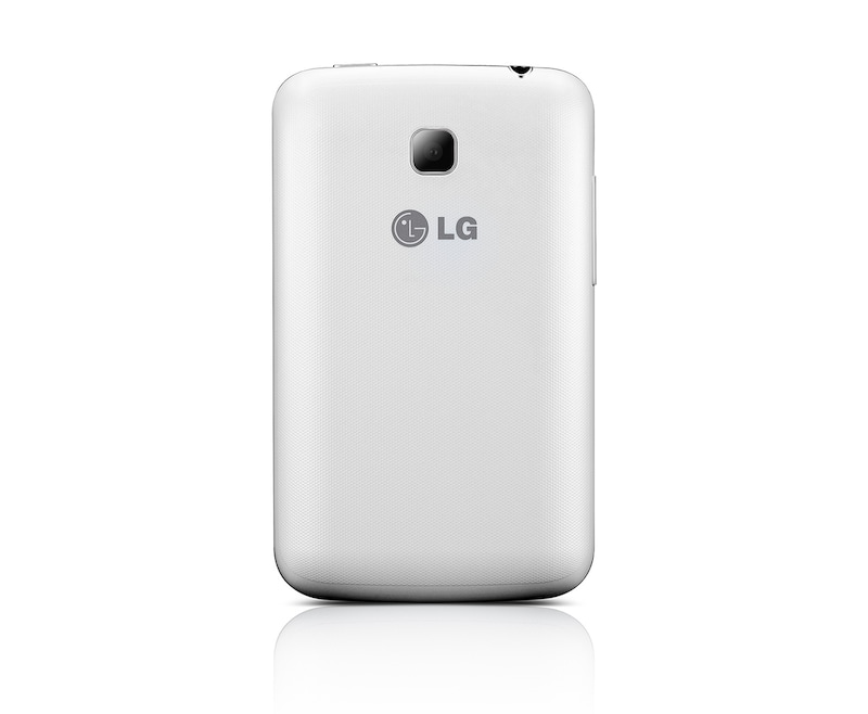 LG Android-Smartphone mit Dual SIM Slot, 8,1 cm (3,2 Zoll) IPS-Display und 1,0-Ghz-Prozessor, E435 Optimus L3 II Dual