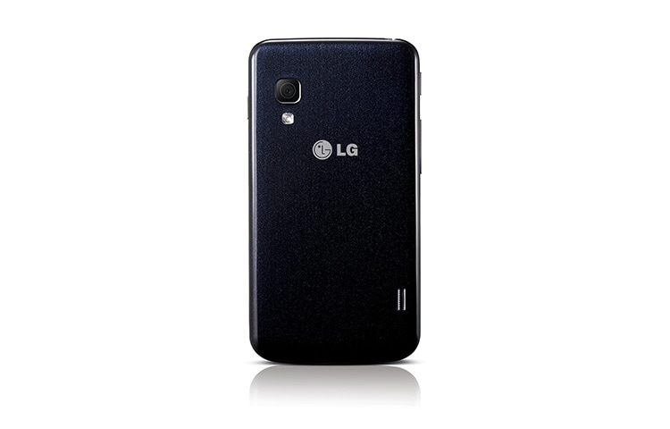 LG Android-Smartphone mit Dual SIM Slot, 10,2 cm (4 Zoll) IPS-Display und 1,0-Ghz-Prozessor, E455 Optimus L5 II Dual