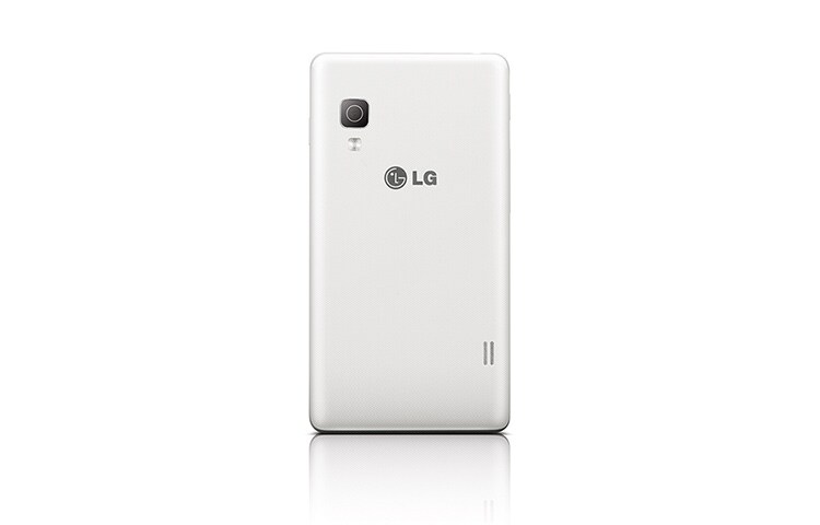 LG Android-Smartphone mit 10,2 cm (4 Zoll) IPS-Display, 1,0-GHz-Prozessor, 5-MP-Kamera und starkem 1.700 mAh SiO+ Akku, E460 Optimus L5 II
