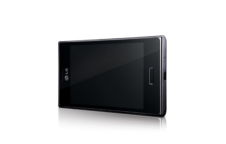 LG Smartphone mit 10,2-cm-Display (4,0 Zoll), Android 4.0 Ice Cream Sandwich und 5-Megapixel-Kamera, E610 Optimus L5