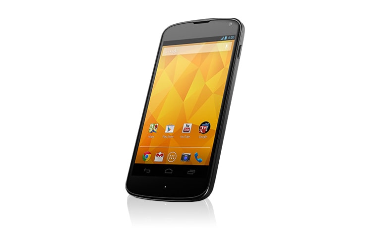 LG Google Smartphone mit Android 4.2 Jelly Bean, großem True HD IPS Plus Display und innovativen Qualcomm-Prozessor Snapdragon S4 Pro, E960 Nexus 4