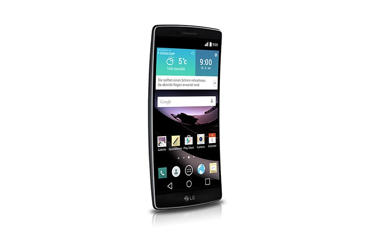 LG High-End-Smartphone im Curved-Design mit 2-GHz-Octa-Core-Prozessor, 14 cm Full HD-Display und 13-MP-Kamera, G Flex 2