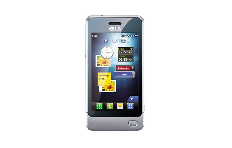 LG Multimedia Touchscreen mit Anti-Fingerabdruck Beschichtung, GD510 POP