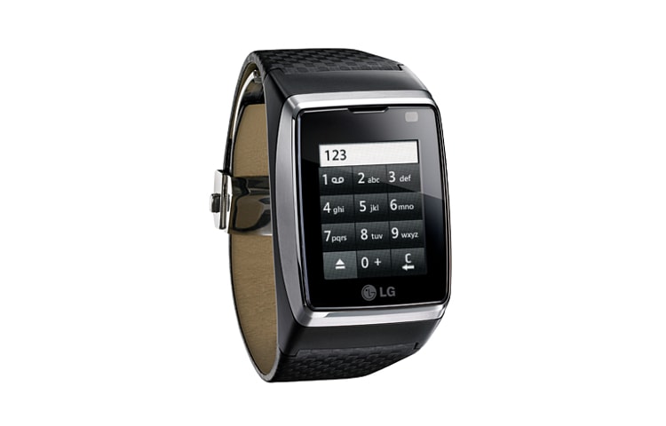Vorderseite von Vollausgestattes Handy Uhr mit MP3-Player, Video Calling und Bluetooth GD910
