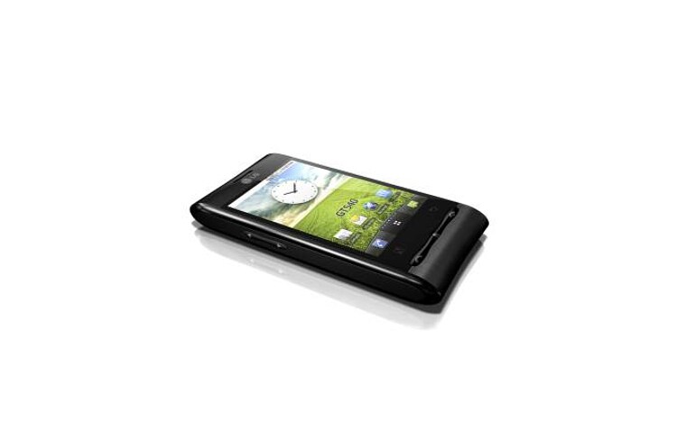 LG Android Smartphone mit schnellem Zugang zu sozialen Netzwerken, GT540 OPTIMUS
