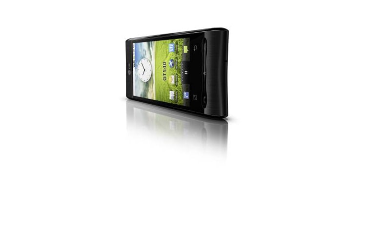 LG Android Smartphone mit schnellem Zugang zu sozialen Netzwerken, GT540 OPTIMUS