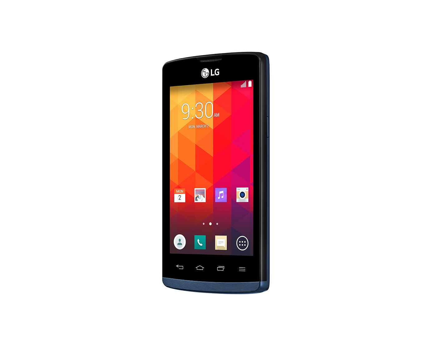LG Smartphone mit 10,2 cm (4 Zoll) IPS Display, 1,2-GHz-Dual-Core-Prozessor und 5 MP-Kamera, Joy
