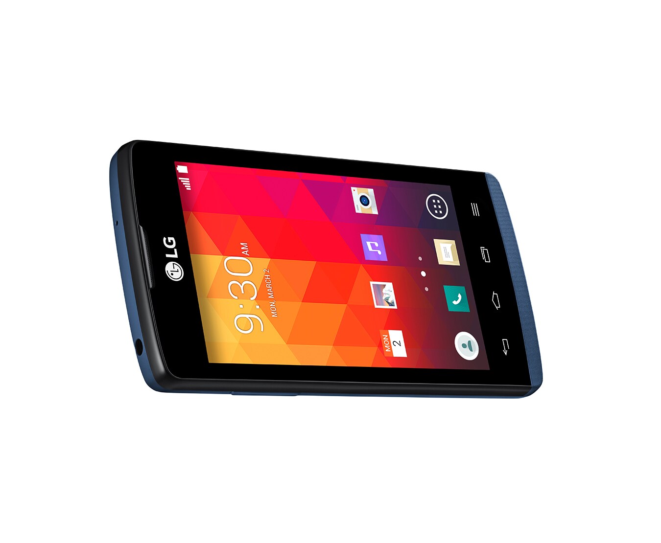 LG Smartphone mit 10,2 cm (4 Zoll) IPS Display, 1,2-GHz-Dual-Core-Prozessor und 5 MP-Kamera, Joy