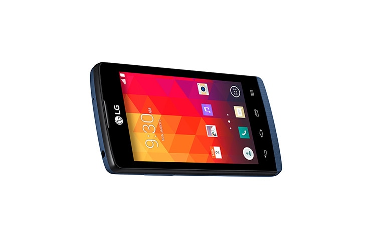 LG Smartphone mit 10,2 cm (4 Zoll) IPS Display, 1,2-GHz-Dual-Core-Prozessor und 5 MP-Kamera, Joy