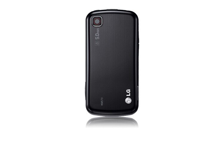 LG Touchscreen Handy für Finger- & Stiftnutzung mit Bluetooth, UMS-Speicher über USB 2.0 und HTML-Browser, KM570 ARENA II