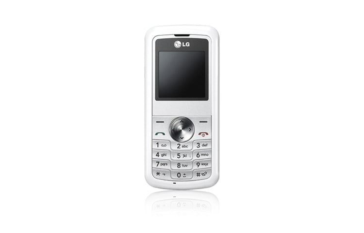 Vorderseite von Bartype-Handy mit großem Farbdisplay, 16-stimmige polyphone Klingeltöne, Dualband (900/1800 MHz) KP100