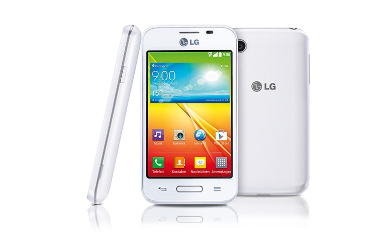 LG Design-Smartphone mit 1,2 GHz Dual-Core-Prozessor, IPS-Display und Knock Code™, L40