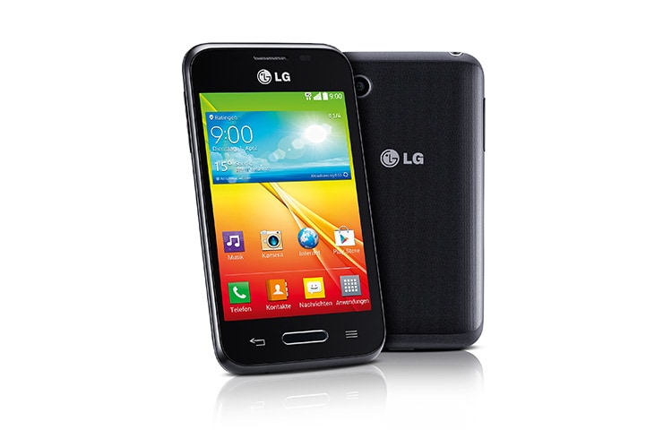 LG Design-Smartphone mit 1,2 GHz Dual-Core-Prozessor, IPS-Display und Knock Code™, L40