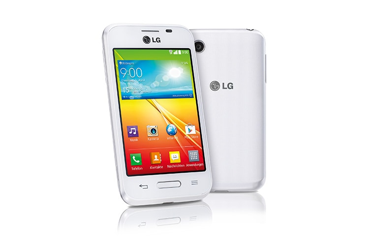 LG Design-Smartphone mit 1,2 GHz Dual-Core-Prozessor, IPS-Display und Knock Code™, L40