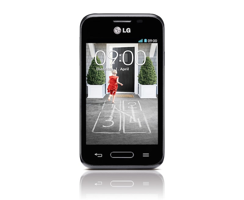 LG Design-Smartphone mit 1,2 GHz Dual-Core-Prozessor, IPS-Display und Knock Code™, L40