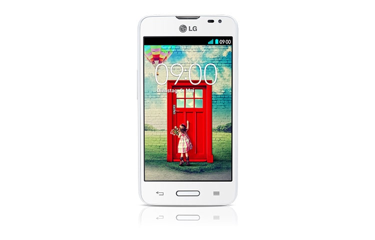 LG Design-Smartphone mit 1,2 GHz Dual-Core-Prozessor, True IPS-Display und Knock Code™, L65